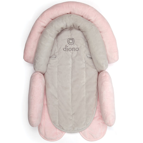 Almohada y Apoya Cabeza para Bebé (Rosado / Marfil)