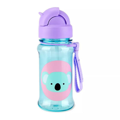 Botella Con Bombilla Zoo Tritan