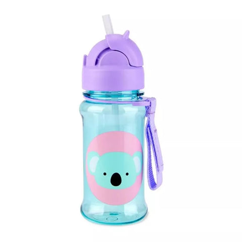Botella Con Bombilla Zoo Tritan