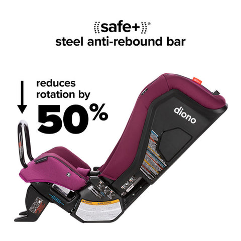 Silla Convertible Diono Radian® 3RXT SafePlus™ - Burdeo