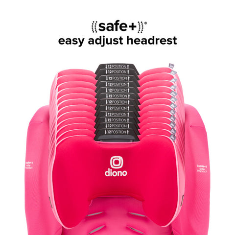 Silla Convertible Diono Radian® 3RXT SafePlus™ - Pink Cotton Candy