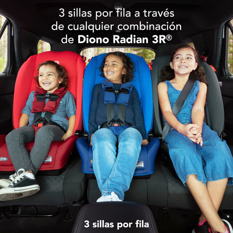 Silla de Auto Convertible Diono Radian® 3R (Azul)