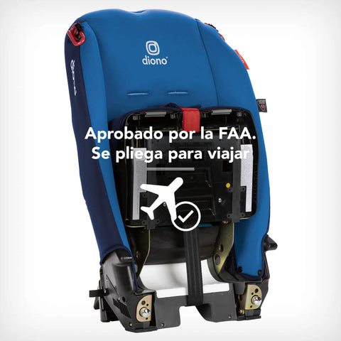 Silla de Auto Convertible Diono Radian® 3R (Azul)