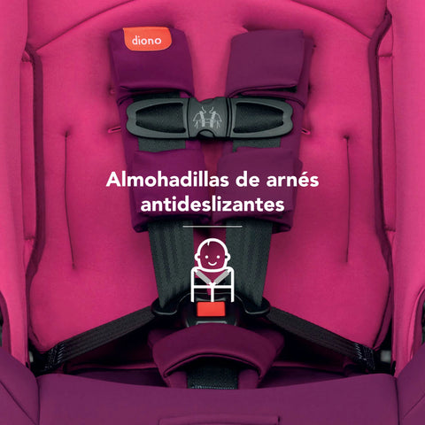 Silla de Auto Convertible Diono Radian® 3R (Burdeo)