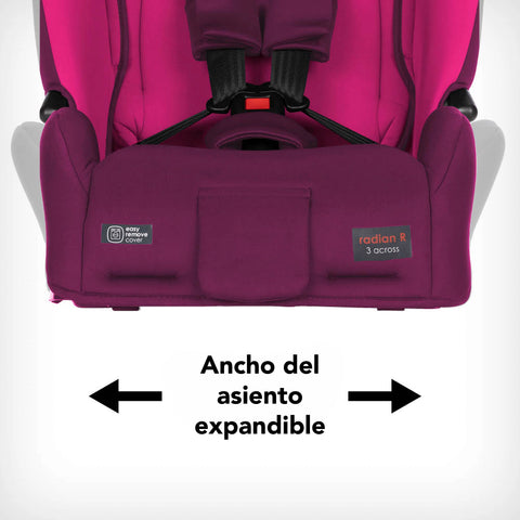 Silla de Auto Convertible Diono Radian® 3R (Burdeo)