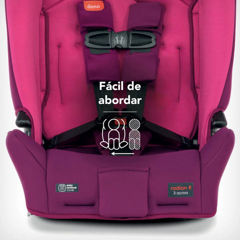 Silla de Auto Convertible Diono Radian® 3R (Burdeo)