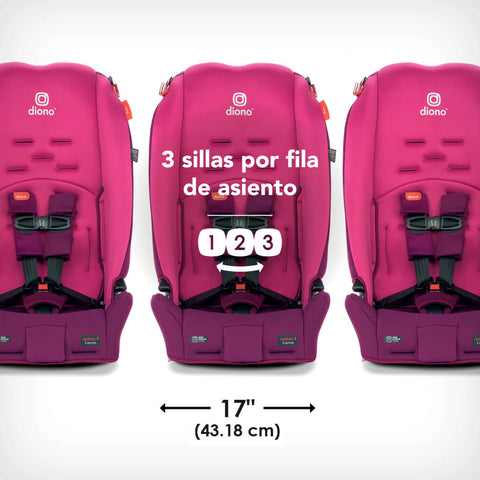 Silla de Auto Convertible Diono Radian® 3R (Burdeo)