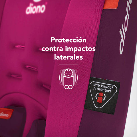Silla de Auto Convertible Diono Radian® 3R (Burdeo)