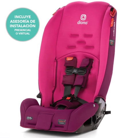 Silla de Auto Convertible Diono Radian® 3R (Burdeo)