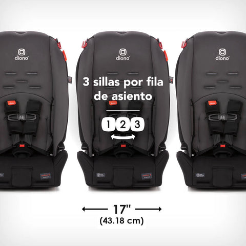 Silla de Auto Convertible Diono Radian® 3R (Gris)