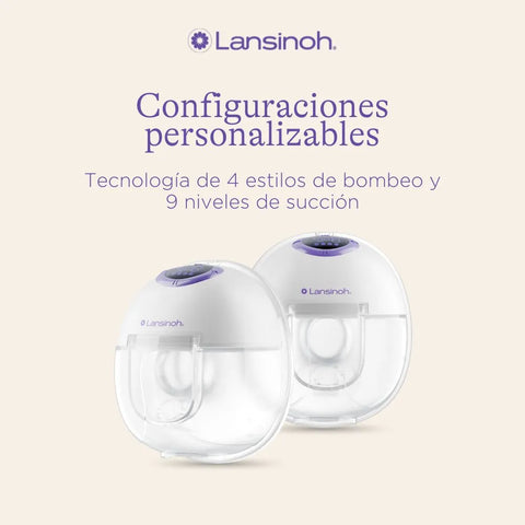 Extractor de Leche Eléctrico Portátil Discreet Duo