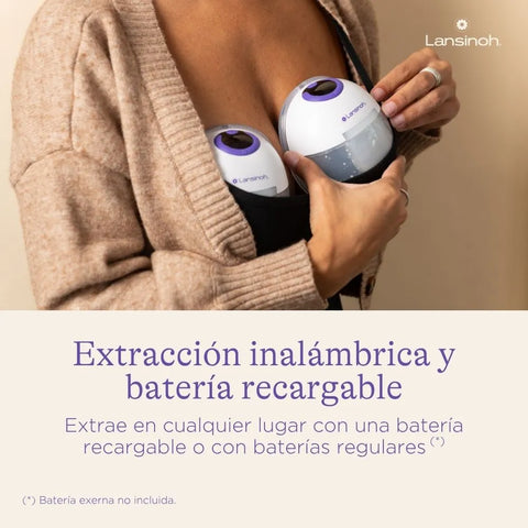 Extractor de Leche Eléctrico Portátil Discreet Duo