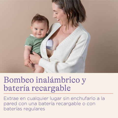 Extractor de Leche Eléctrico Portátil Discreet Duo Flow