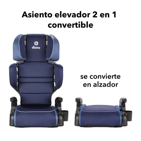 Butaca Connect3® RXT 2-in-1 High-Back Booster - Blue Surge