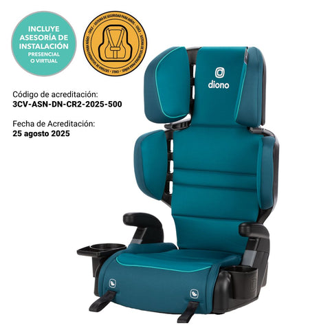 Butaca Connect3® RXT 2-in-1 High-Back Booster - Blue Razz Ice