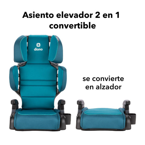 Butaca Connect3® RXT 2-in-1 High-Back Booster - Blue Razz Ice