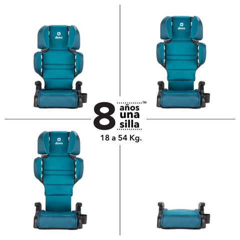 Butaca Connect3® RXT 2-in-1 High-Back Booster - Blue Razz Ice