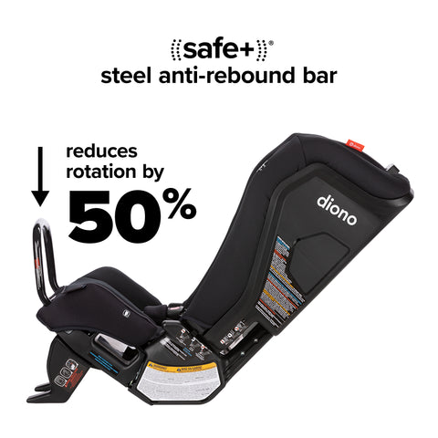 Silla Convertible Diono Radian® 3RXT SafePlus™ - Black Jet