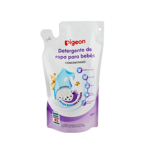 Recarga de Detergente Concentrado para Ropa de Bebés 450 ml