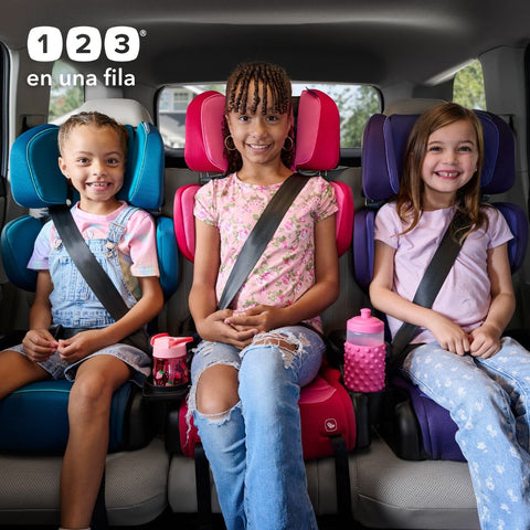 Butaca Connect3® RXT 2-in-1 High-Back Booster - Purple Wildberry