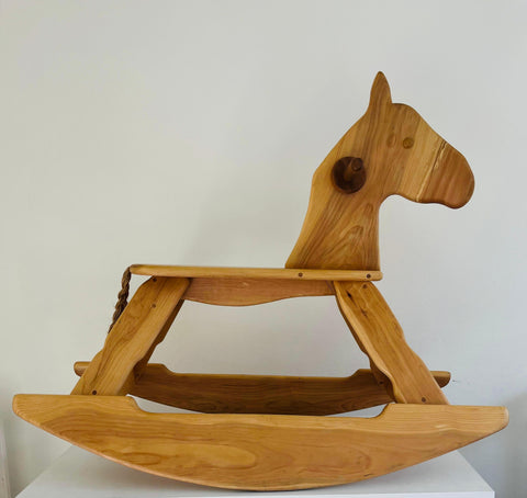 Caballo Balancín de Madera