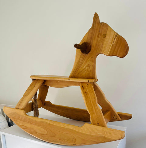 Rocking Caballito Madera Ikea Caballo Balancin Un Caballito De