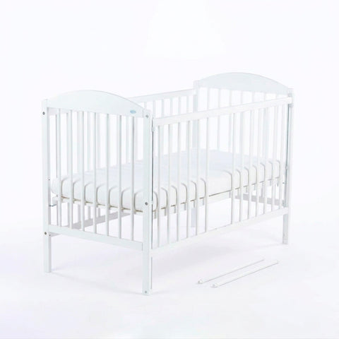 Cuna Colecho Lulaya Lateral Ajustable Color Blanco (120 x 60)