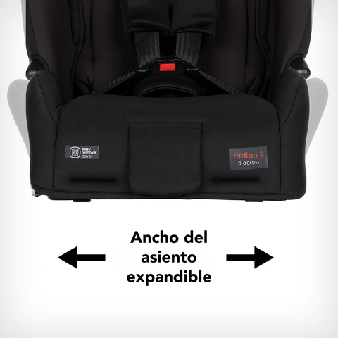Silla de Auto Convertible Diono Radian® 3R (Negro)