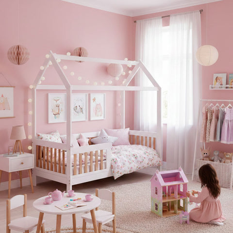 Cama para niños Casa Bambini (160 x 80 cm) + Colchón