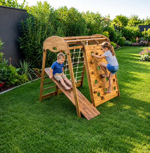 Gimnasio Compacto Boulder XL para Niños