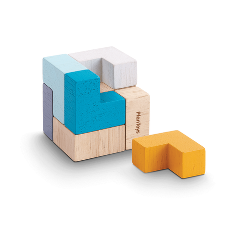 Juego Viajero Puzzle Cubos 3D