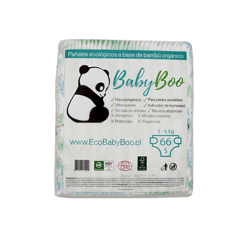 Pañal Ecológico BabyBoo (Velcro)