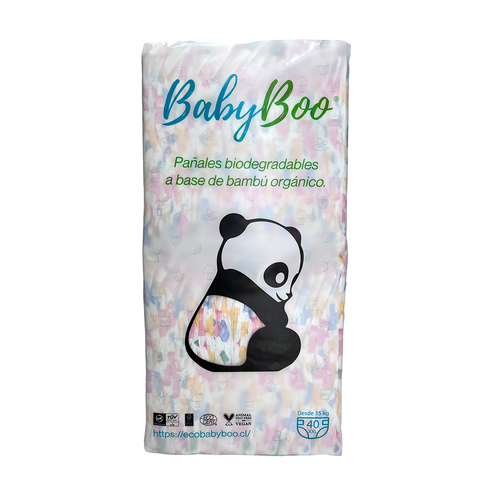 Pañal Ecológico BabyBoo (Velcro)