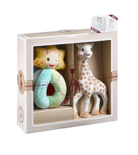 Set de Regalo Sonajero Sensorial Sophie La Girafe