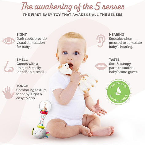 Set de Regalo Sonajero Maraca Sophie La Girafe