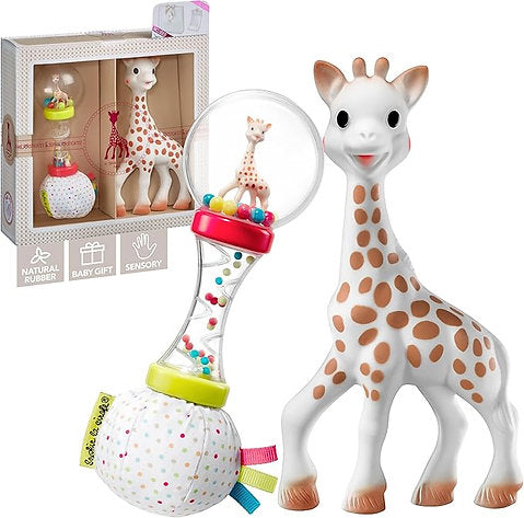 Set de Regalo Sonajero Maraca Sophie La Girafe