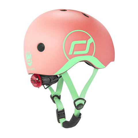 Casco Bicicleta y Scooter Ajustable (Peach)