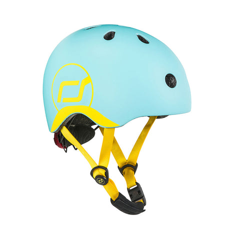 Casco Bicicleta y Scooter Ajustable (Blueberry)