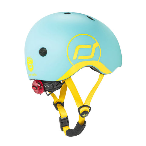 Casco Bicicleta y Scooter Ajustable (Blueberry)