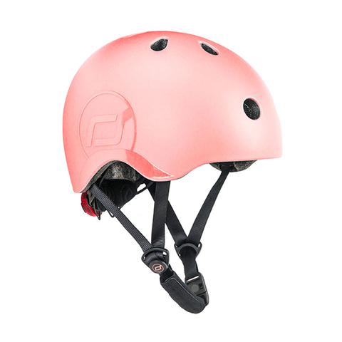 Casco Bicicleta y Scooter Ajustable (Peach)