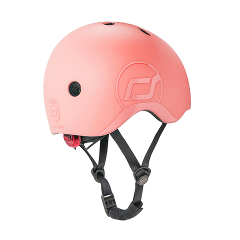 Casco Bicicleta y Scooter Ajustable (Peach)