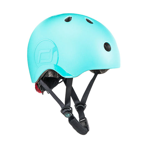 Casco Bicicleta y Scooter Ajustable (Blueberry)