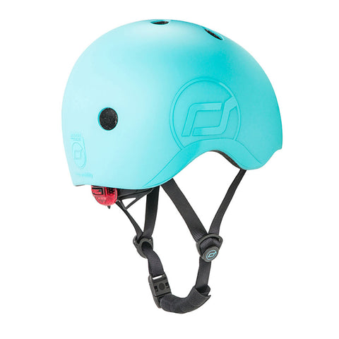 Casco Bicicleta y Scooter Ajustable (Blueberry)