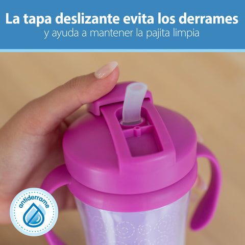 Vaso Térmico con pajita 300 ml (12M+)