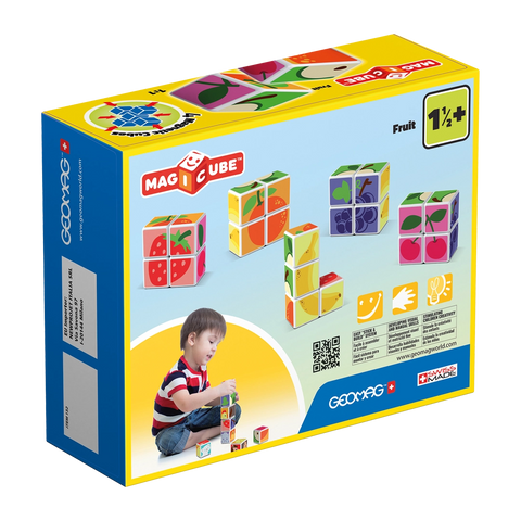 MAGICUBE Frutas 7 piezas - caja posterior