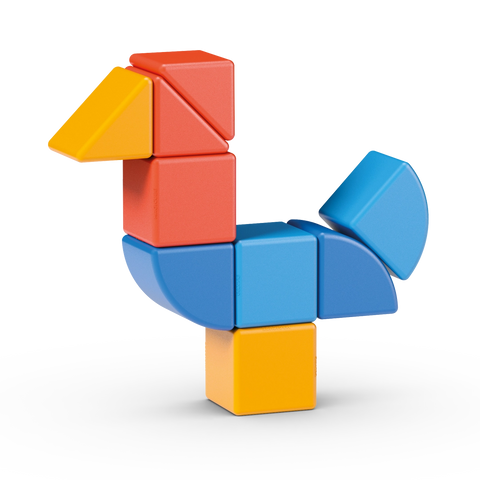 MAGICUBE Animales 9 piezas - modelo 4