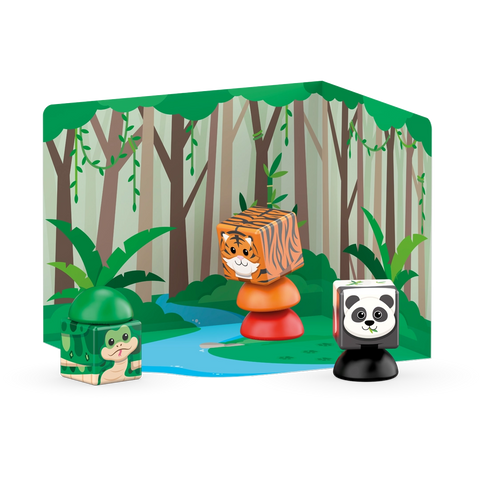 MAGICUBE Jungla 8 piezas - escena de juego