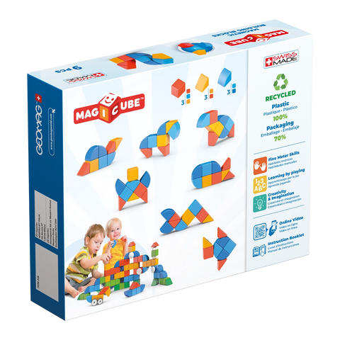 MAGICUBE Animales 9 piezas - caja posterior