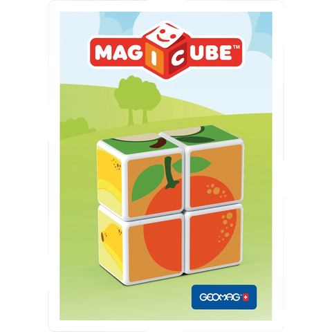 MAGICUBE Frutas - tarjeta naranja