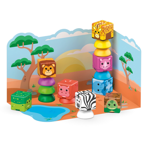 MAGICUBE Safari 16 piezas - escena de juego